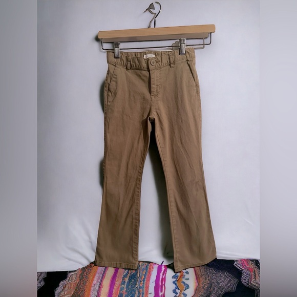 4for$20❗️Children’s Place | Tan / Khaki Uniform Pants | Sz: 6X/7 - Picture 3 of 14